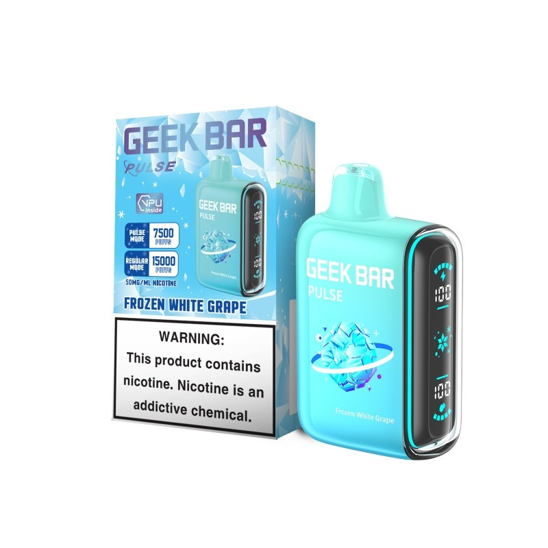 geek bar best flavors ice Pulse Frozen Edition: Vape GEEK BAR PULSE 15000 Temperature Control Variant:Blow Pop / B-Burst