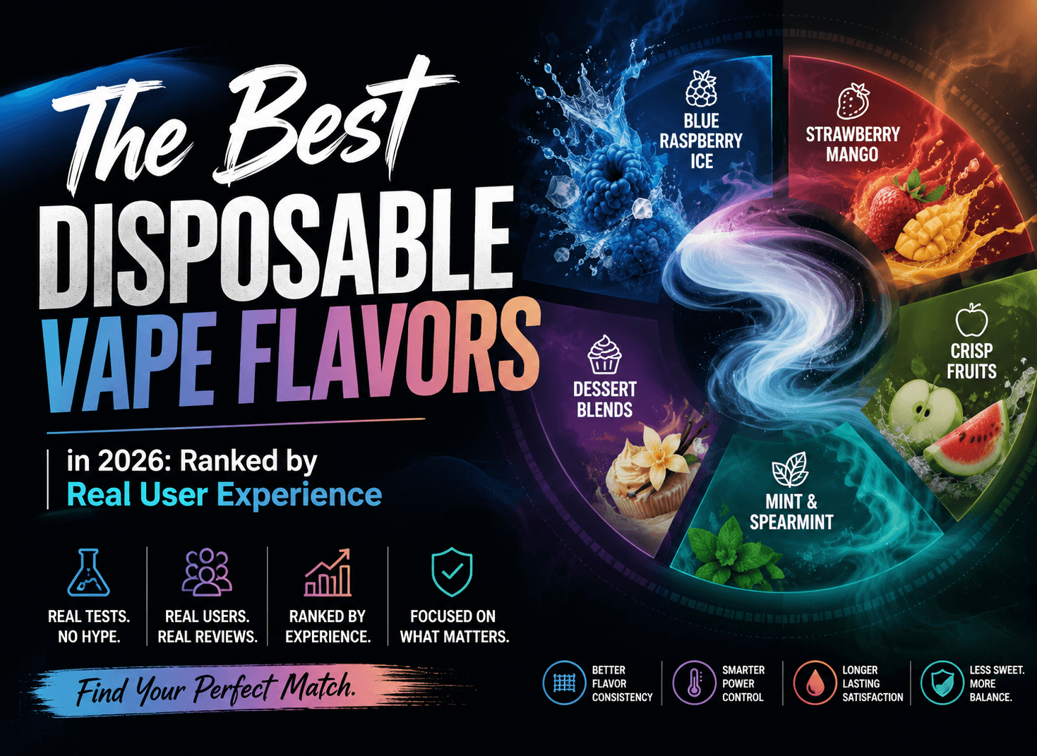 best disposable vape flavours Flavors of 2026 (Tested & Ranked) Flavours:Passion Fruit Mango Ice Prominent Flavour One: Ice Tea Colher de Cozinha Silicone